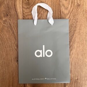 Alo Gray Small Shopping Bag